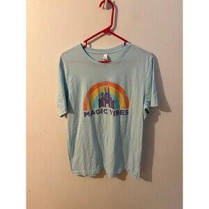 Canvas Magic Vibes Cinderella’s Castle Shirt Size Large